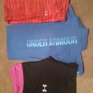 Bundle of 3 UNDER ARMOUR leggings